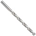 Precision Twist 0860 High Speed Steel Extra Long Length Drill Bit, Uncoated (Bright) Finish, Round Shank, Spiral Flute, 118 Degree Point Angle