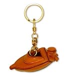 VANCA Craft NORIMONO Marine Vehicle Leather Key Chains * MOTOR BOAT *