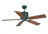 Savoy House 52004MO24 The Capri Horseshoe Black Outdoor Ceiling Fan 52 Blade Span