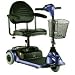 Lynx L-3 Microportable 3-Wheel Travel Mobility Scooter - Blue with 5 Star Service Pla...
