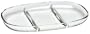 WMF Tavola 3-Section Glass Antipasta Serving Tray
