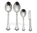Reed & Barton Manor House 4-Piece Stainless Steel Hostess Set