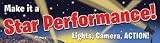 Eureka Classroom Banner, Movie Theme Motivational, 12 x 45 Inches (849718)