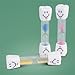 Zacr Kids Toothbrush Timer ~ 2 Minute Smiley Sand Timer for Brushing Children's Teeth (Pink)
