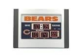 Chicago Bears Scoreboard Alarm Clock Time/Temp/Date