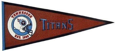 Tennessee Titans - NFL Pigskin Traditions Pennant NFL (Pennant Wallhanging)