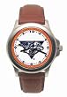 Nashville Predators Mens Rookie League Leather Strap Watch