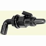 90 Degree Thru Wall T. H. Marine Livewell Fittings Aerator Head