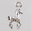 Tiny & Cute Sterling Silver Horse Charm, #2507