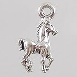 Tiny Silver Horse Charm / Pendant, #2507