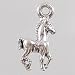 Southwestern Tiny Horse or Pony Charm in Sterling Silver, #2507