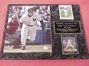 New York Yankees Hideki Matsui 2 Card Collector Plaque