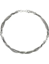 Sterling Silver Multi Strand Fashion Chain Sterling Silver Ch1005