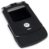 Motorola V3 RAZR Silicone Protective Case (Black) - Image Brand