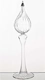 10 Inch Oil Lamp Gold Trim