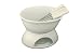 from Chasseur Chasseur Porcelain Chocolate Fondue Set, White, 15 cm Model 11800114