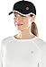 Coolibar UPF 50+ Unisex Sport Cap - Sun Protective (Large/X-Large- Black/White)