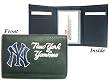 New York Yankees Embroidered Leather Tri-Fold Wallet - Baseball Sports Merchandise