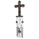  : Antique Iron Cross Wind Chime