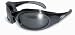 LTD THICK AIRY FOAM PADDED SUNGLASSES, MOTORCYCLE ATV SPORTS EYEWEAR SMOKE LENS MSRP IS $20.00 Has Double Sided Anti-Fog Coated Lenses