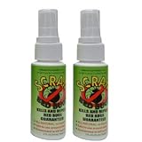 Scram Bed Bugs All-Natural Spray, 2 oz. Travel Size, 2-Pack