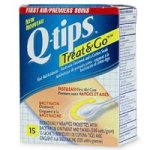 Q-Tips Treat & Go Cotton Swabs, First Aid Antibiotic