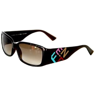 Fendi Sunglasses FS 458 208 Dark Brown Women's