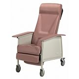 Deluxe 3 Position Recliner Fabric: Jade, Size: Adult