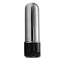 Orion 558095 Mini Vibe Silber,  Wasserdichter Vibrator aus festem Gleitmaterial. 6 cm lang, &Oslash; 1,5 cm. Inklusive Knopfzellen-Batterien.