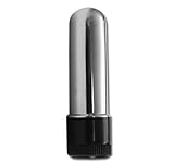 Orion 558095 Mini Vibe Silber,  Wasserdichter Vibrator aus festem Gleitmaterial. 6 cm lang, � 1,5 cm. Inklusive Knopfzellen-Batterien - 