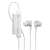 Sony MDRNC22W In-Ear Noise Cancelling Headphones - White