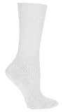 White Socks | Ladies Diabetic Socks 3 Pack-(Sugar Free Sox, shoe sizes 4-10)