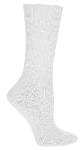 White Socks | Ladies Diabetic Socks 3 Pack