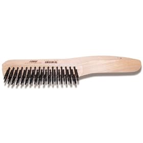 US Forge Welding Stainless Steel Shoe Handle Wire Brush 7-3 4-Inch by US Forge