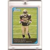 2006 Bowman Reggie Bush New Orleans Saints Football Rookie Card #111 - Mint Condition - Shipped In Protective Acrylic Display Case!