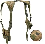 Leapers Deluxe Universal Horizontal Shoulder Holster (Woodland Digital Camo)