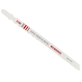 Milwaukee 48-42-5192 5-1 4-Inch, 14 Teeth per Inch, Bi-Metal Jig Saw Blades, 5-Pack by Milwaukee