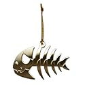 Jolly Pirate Metallic Hanging Ornament