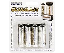 AGAIN AND AGAIN ULN4AA Rechargeable AA NiCd Batteries