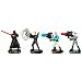 Star Wars Episode III: Attacktix Battle Figure Game Starter Set : Darth Vader, Luke Skywalker, Captain Antilles, Imperial Officer + Mysterius Character