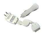 Combo for iPod AC 2 USB 2.0 Adapter + Cable + Car Charger