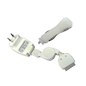 Combo for iPod AC 2 USB 2.0 Adapter + Cable + Car Charger by Anerge