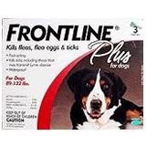 Frontline Plus for Extra-Large dogs 89-132 Lbs 3 Dose (Three Dose (3-applications))