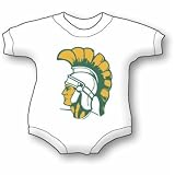 Greek Spartan Baby Ultrasoft Onesie