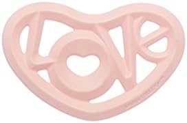 Loulou LOLLIPOP Heart LOVE Silicone Teether