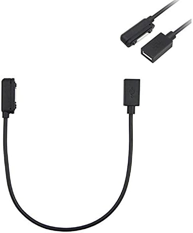 igloon Micro USB to Magnetic Charger Adapter Cable for Sony Xperia Z1 L39h Z2 Ultra Xl39h (Black)