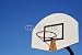 Wallmonkeys Peel and Stick Wall Decals - Basketball in the Blue Sky - Removable Graphic