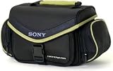 Sony LCSVA30P Soft Camcorder Carrying Case with Pink Piping for DVD & MiniDV Camcorders