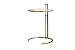 Baxton Studio Eileen Gray-style Stainless Steel Accent Table