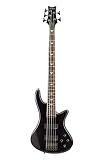 Schecter Stiletto Extreme-5 Bass Guitar (5 String, See-Thru Black)